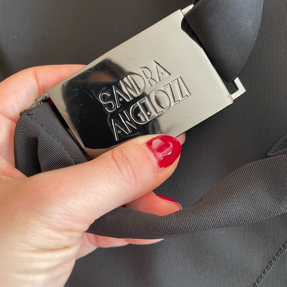 Wrinkle Free Sandra Alonzzi designer skirt and belt - Picture 3 of 3